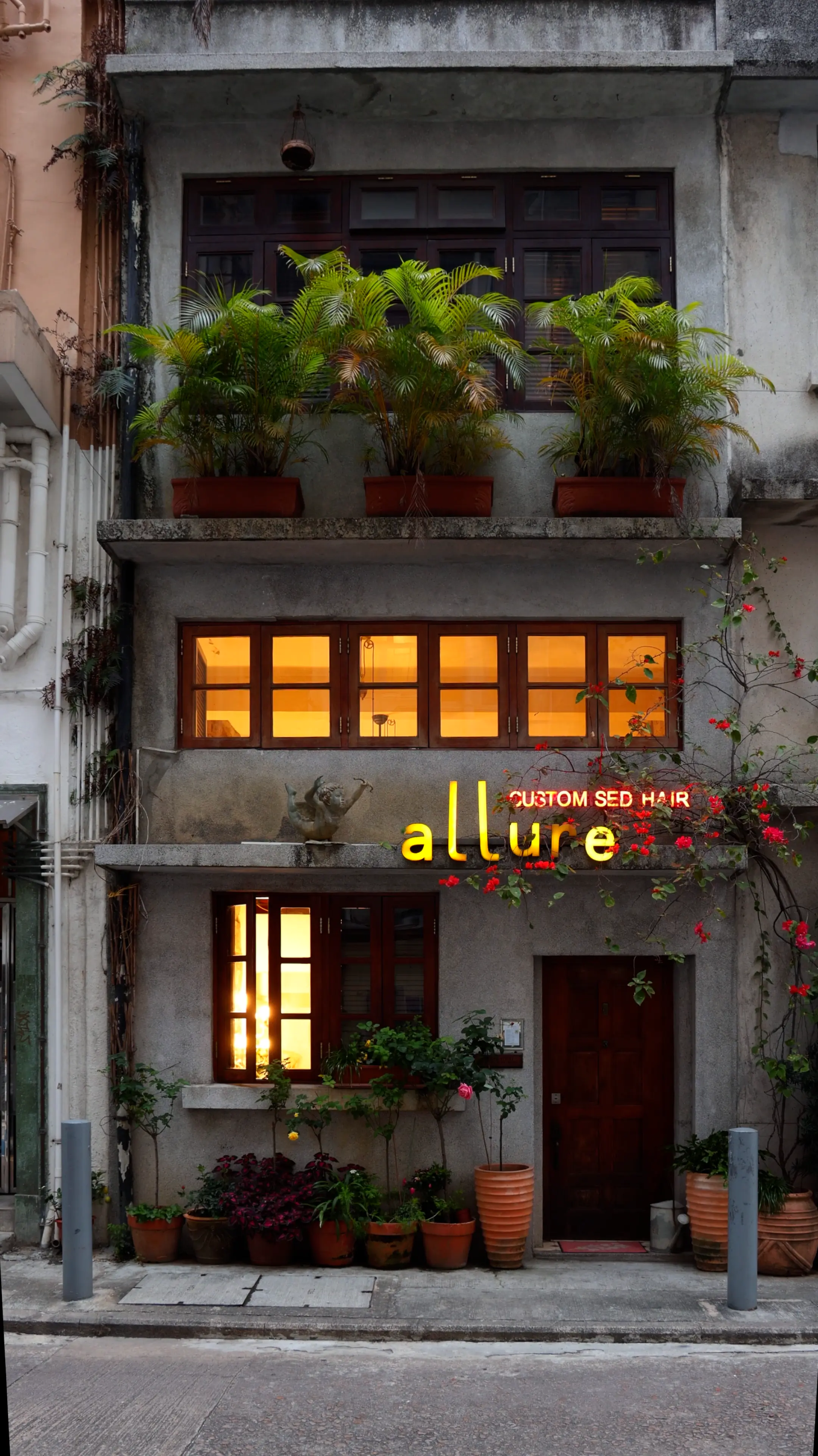 Allure century stone house storefront, Tai Hang